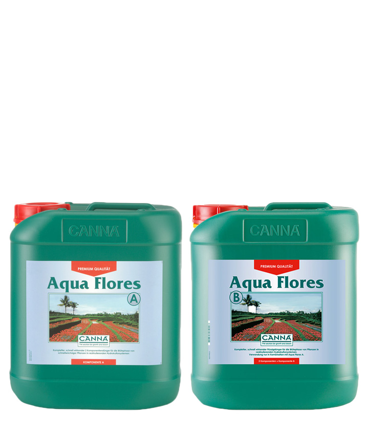 Growversand canna aqua flores A+B 5l
