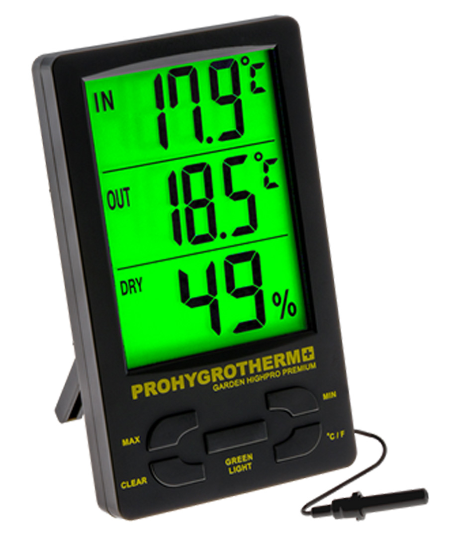 Growversand garden highpro thermo hygrometer pro