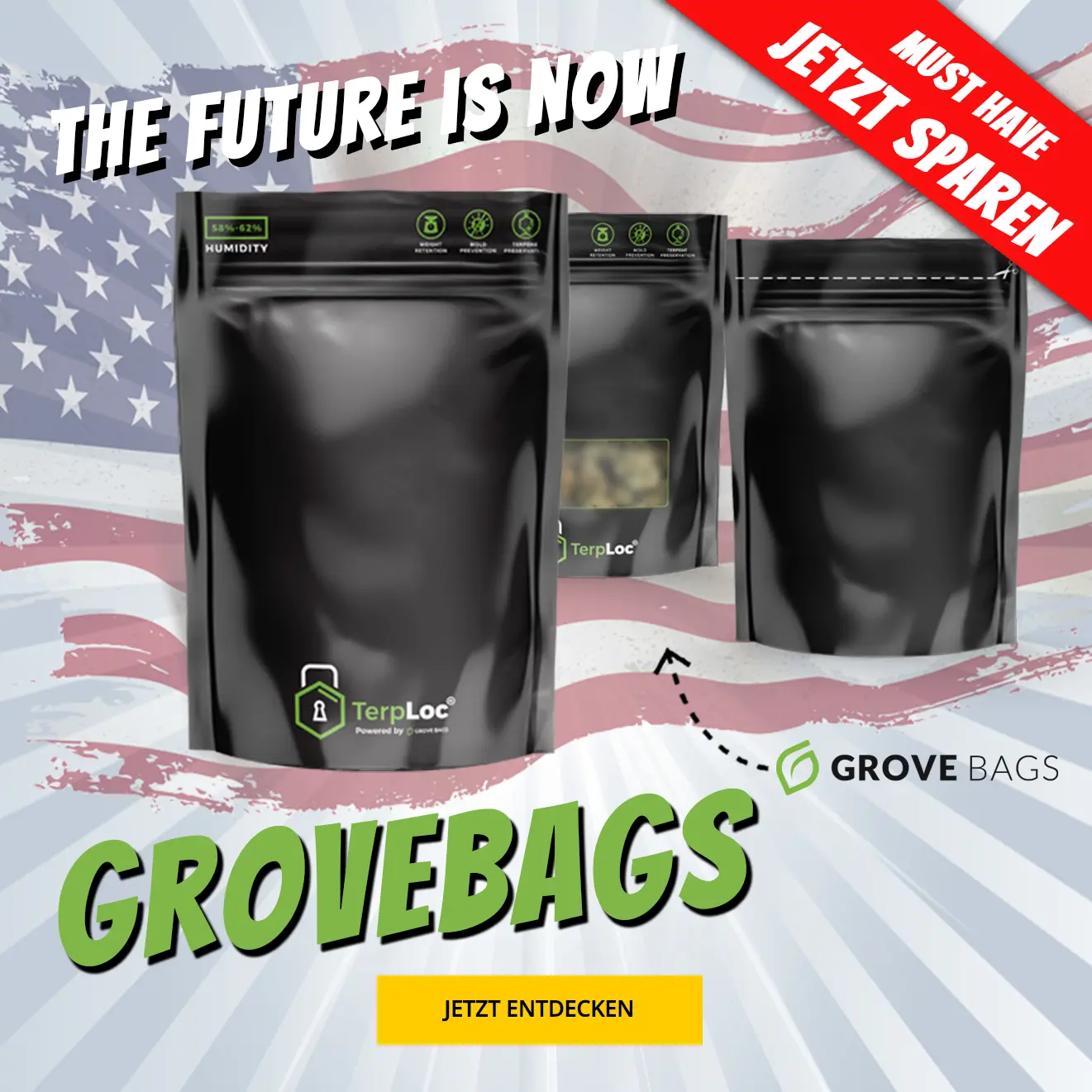 Growversand Slider Grovebags MegaDeal Startseite Mobil