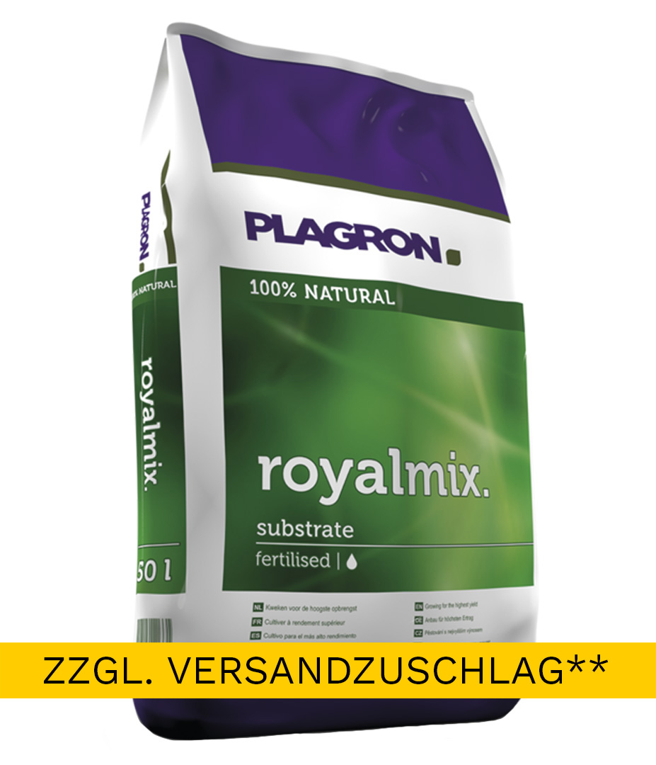 Growversand plagron royalmix 50l zuschlag