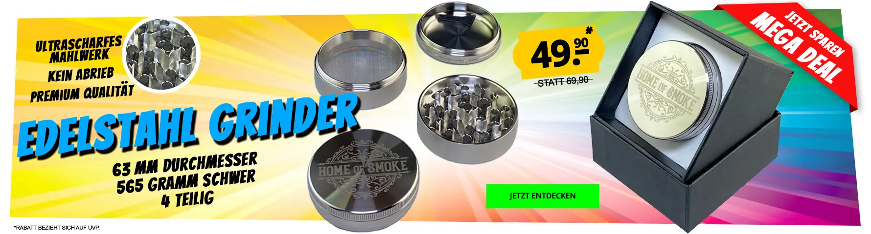 Growversand V2A Grinder megadeal slider desktop