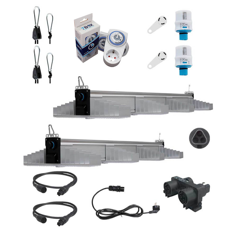 SANlight EVO 4-100 1.5 LED-Beleuchtungsset M (1 m²) EXPERT 2 x 265 W