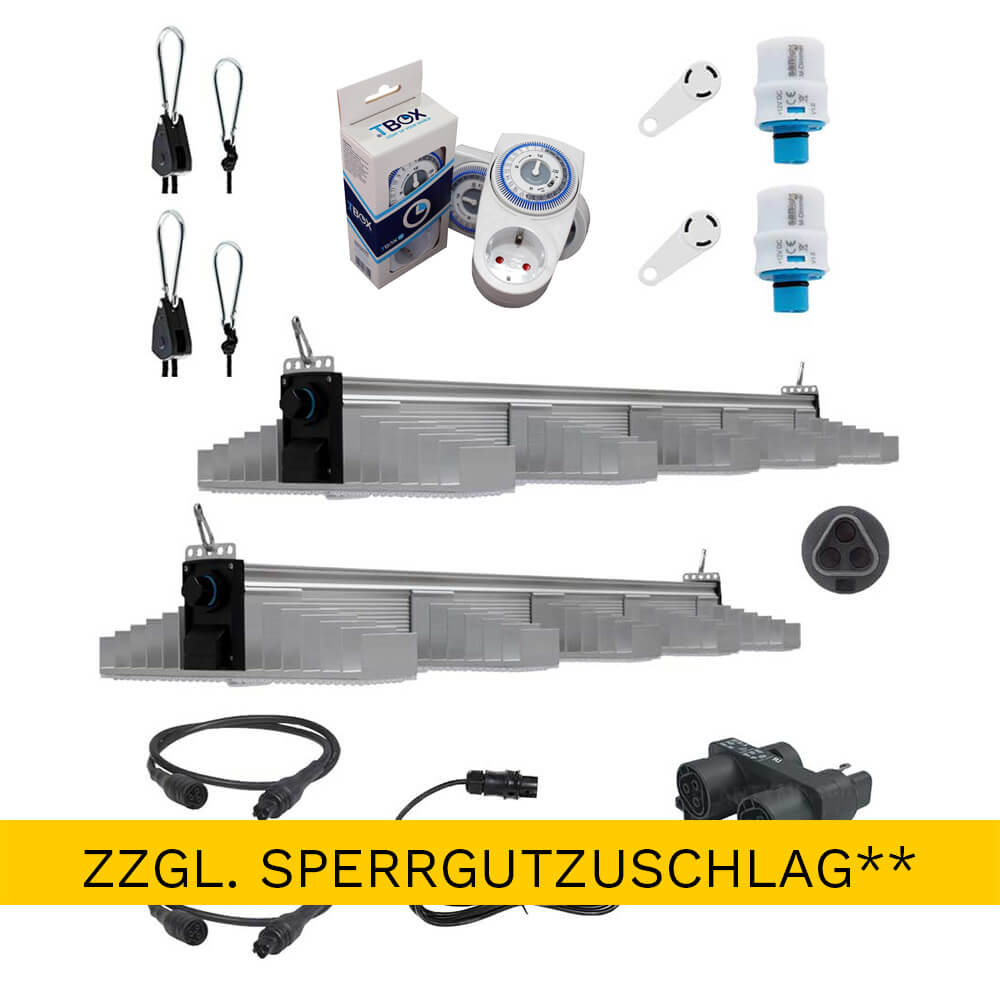 Sanlight EVO 5-150 LED-Beleuchtungsset XL (2,25 m²) ECO 2x320 W   