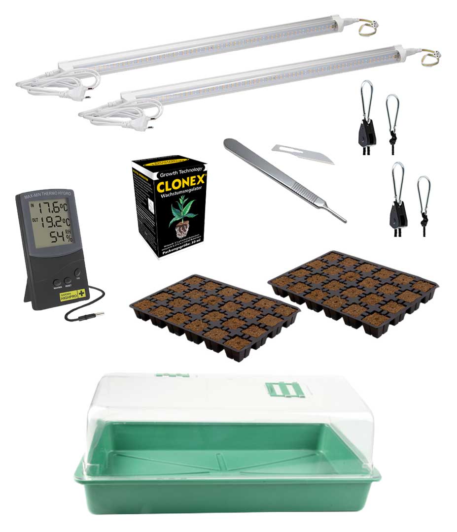 Produktbilder Anzuchtset M Caluma LED Stripes 48St