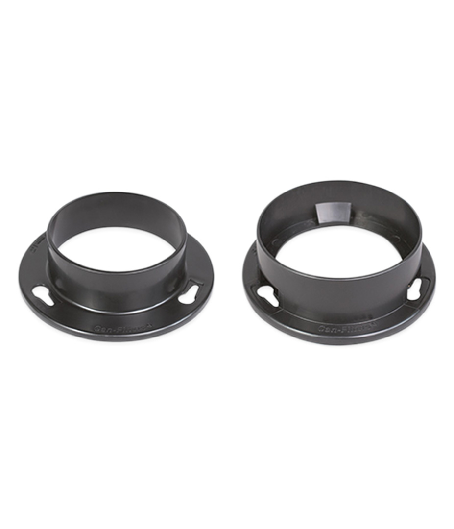 Growversand can lite panel flanges