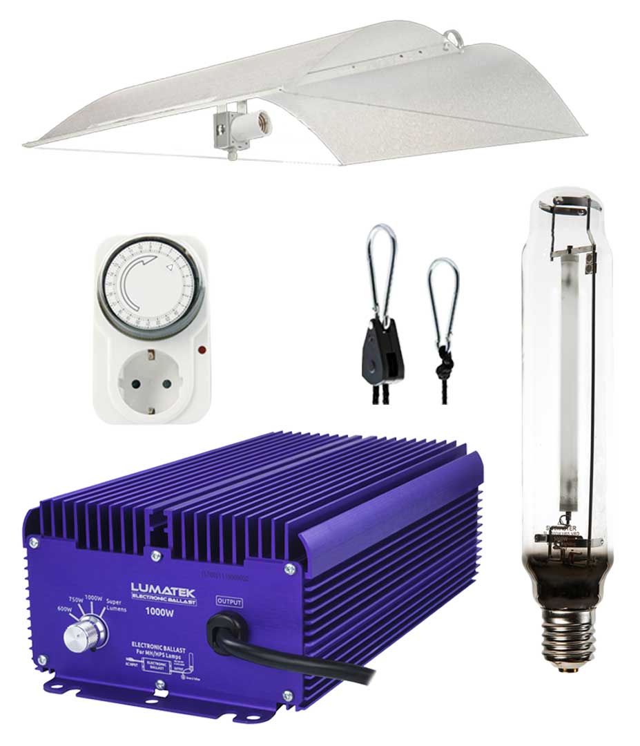 Produktbilder Beleuchtungsset 1000W Lumatek Vorschaltgeraet Venture Sunmaster