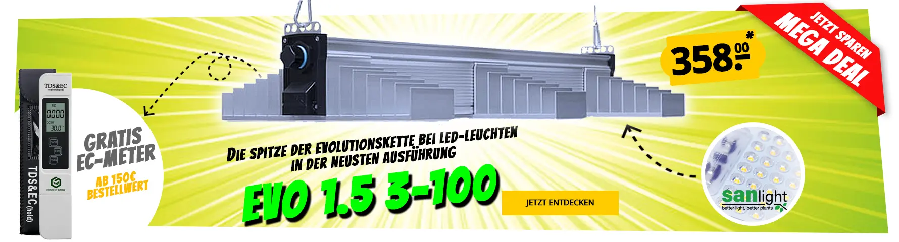 Growversand Sanlight 3-100 Mega Deal Slider Desktop