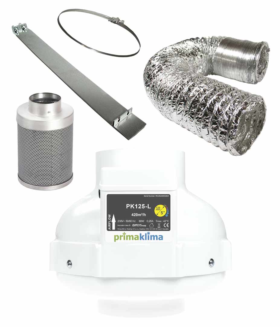 Produktbilder Abluftset M 400m3h 125mm