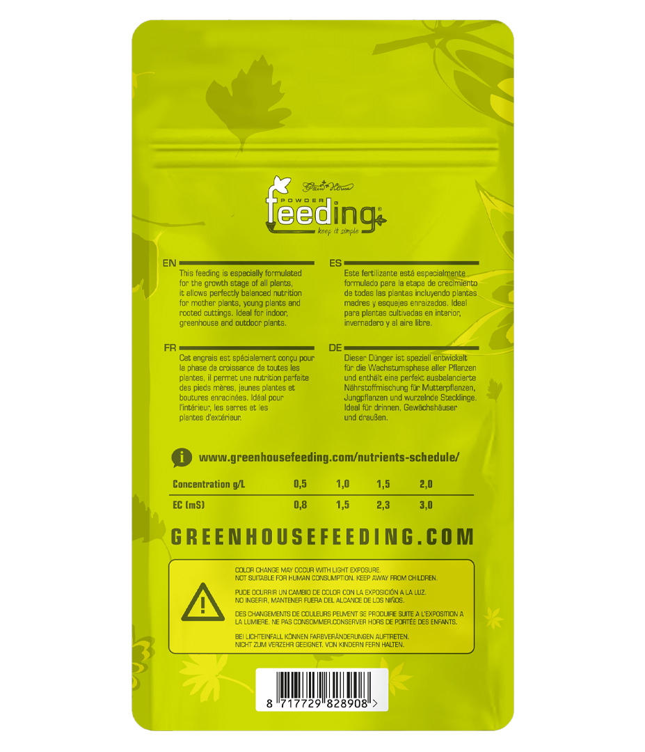 Growversand powderfeeding grow hinten 125g