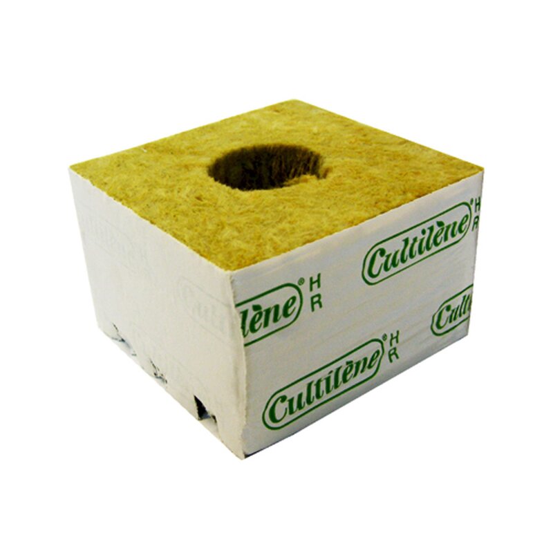 Cultilene Steinwollwürfel 100x100x65 großesLoch