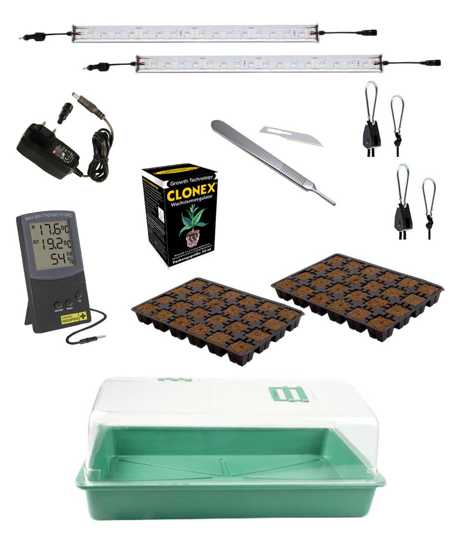 Produktbilder Anzuchtset M Sanlight Flex 48St