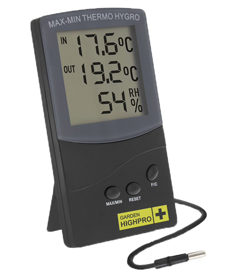 Growversand garden highpro thermo hygrometer medium