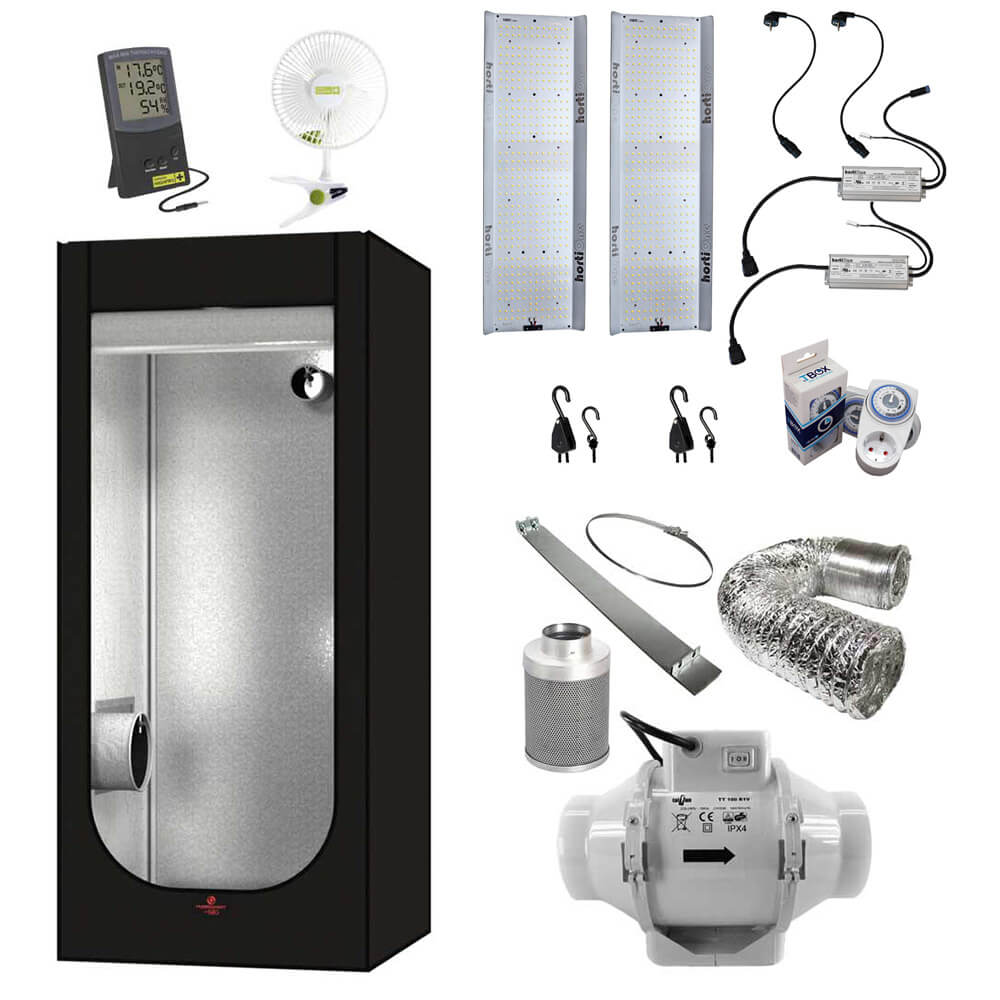 Komplettset HydroShoot 80 HortiOne 420 Abluftset XS