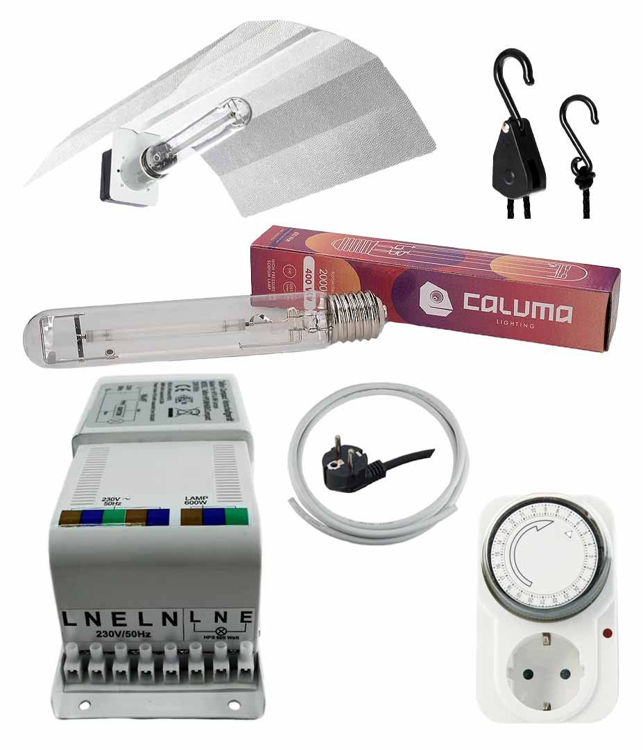 Produktbilder Beleuchtungsset 400W Taifun Vorschaltgeraet Caluma