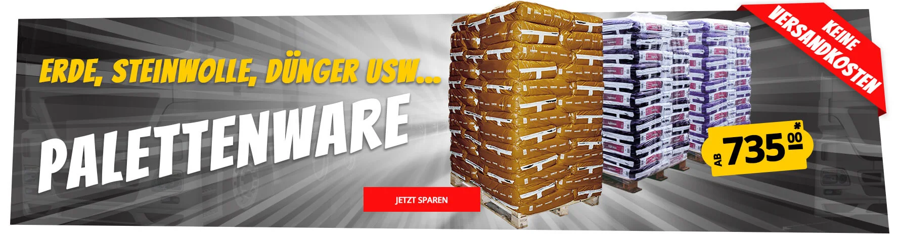 Paletten startbanner growversand