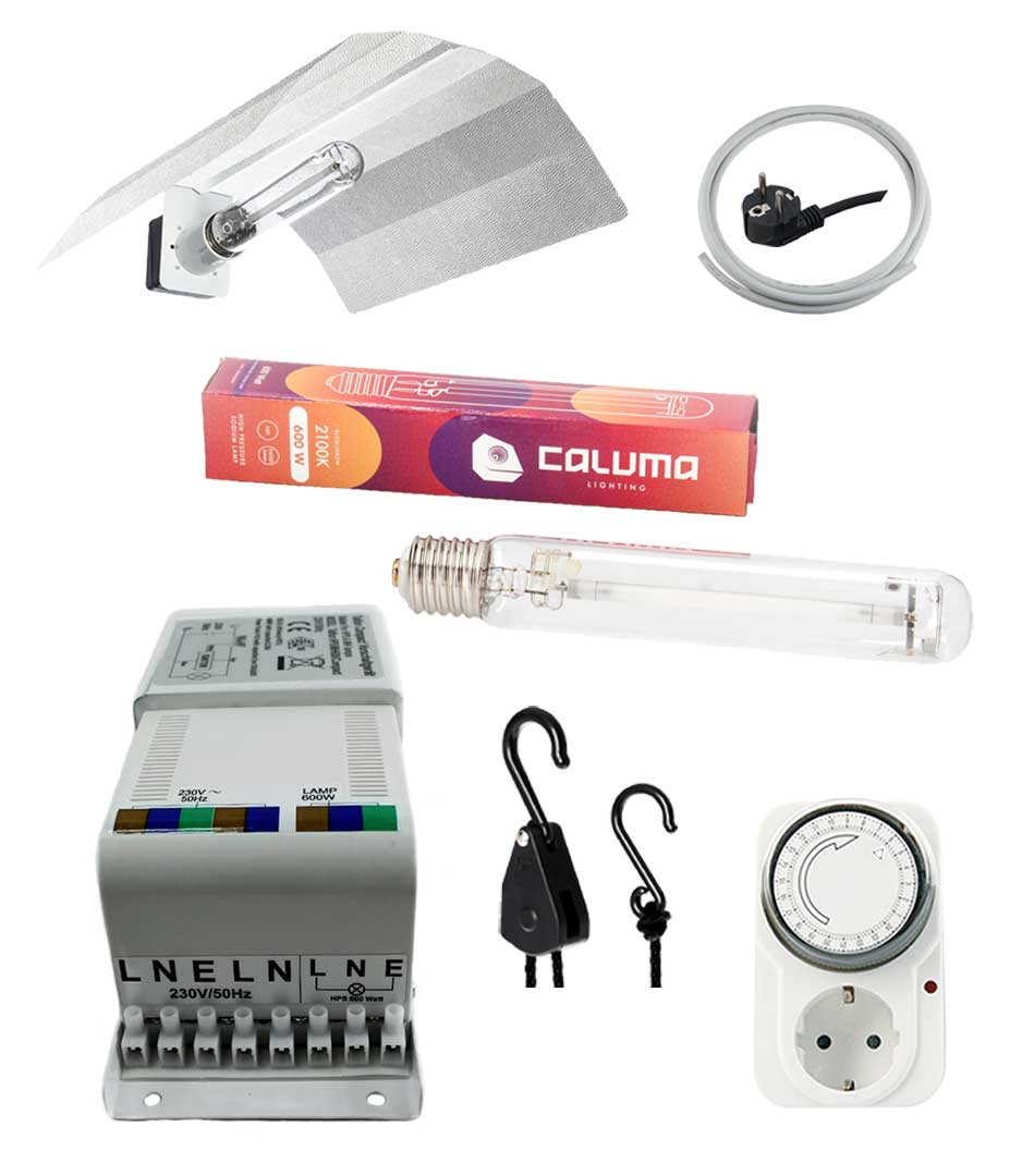 Produktbilder Beleuchtungsset 600W Taifun Vorschaltgeraet Caluma