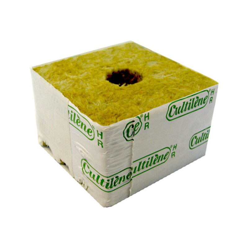 Cultilene Steinwollwuerfel 100x100x65 kleinesLoch